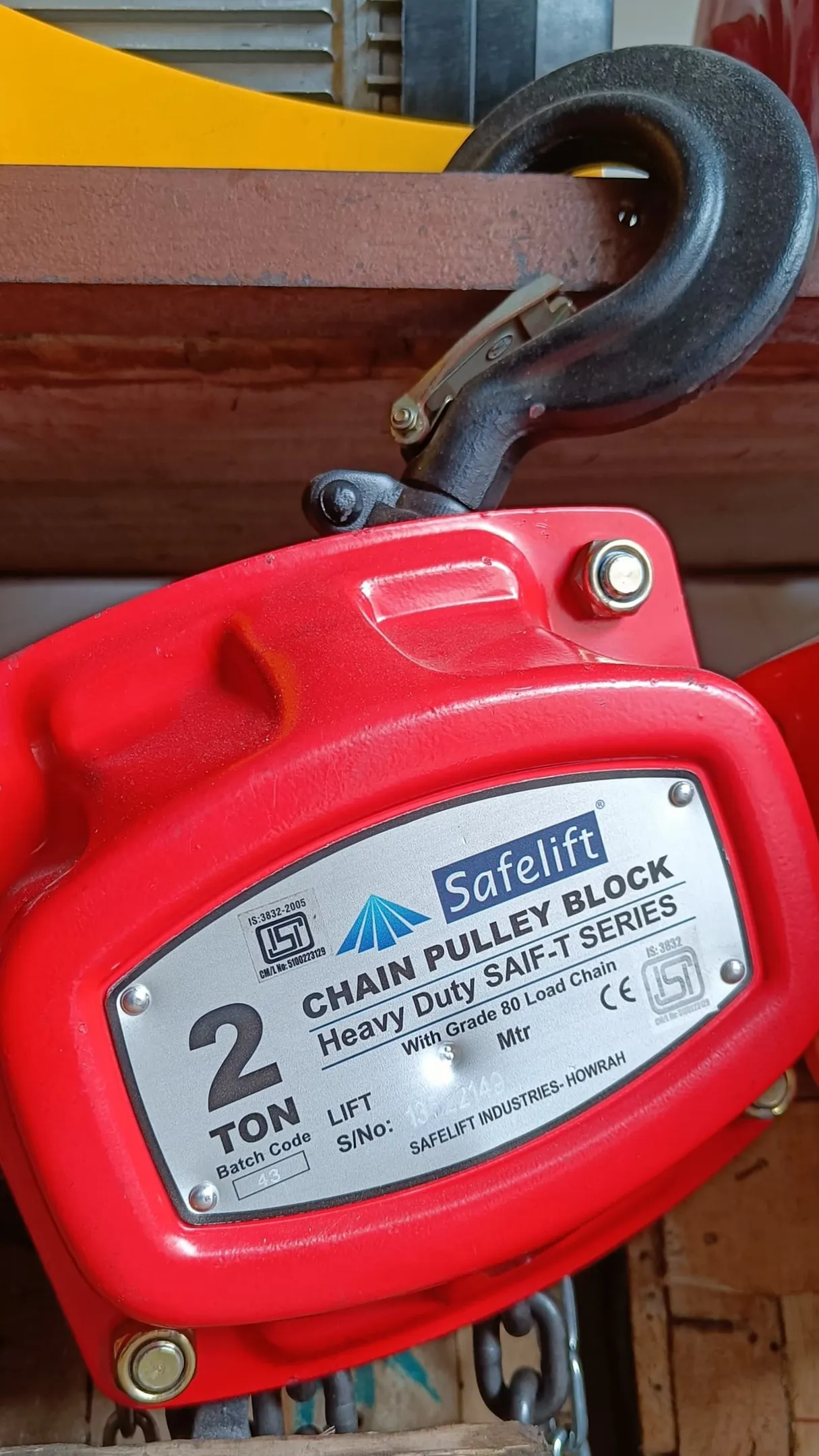 Chain Pulley Block for Construction Site