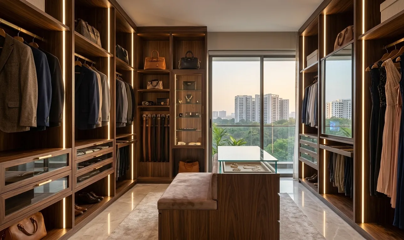 Bespoke Walk-In Wardrobes and Smart Storage Solutions for Baner Residences