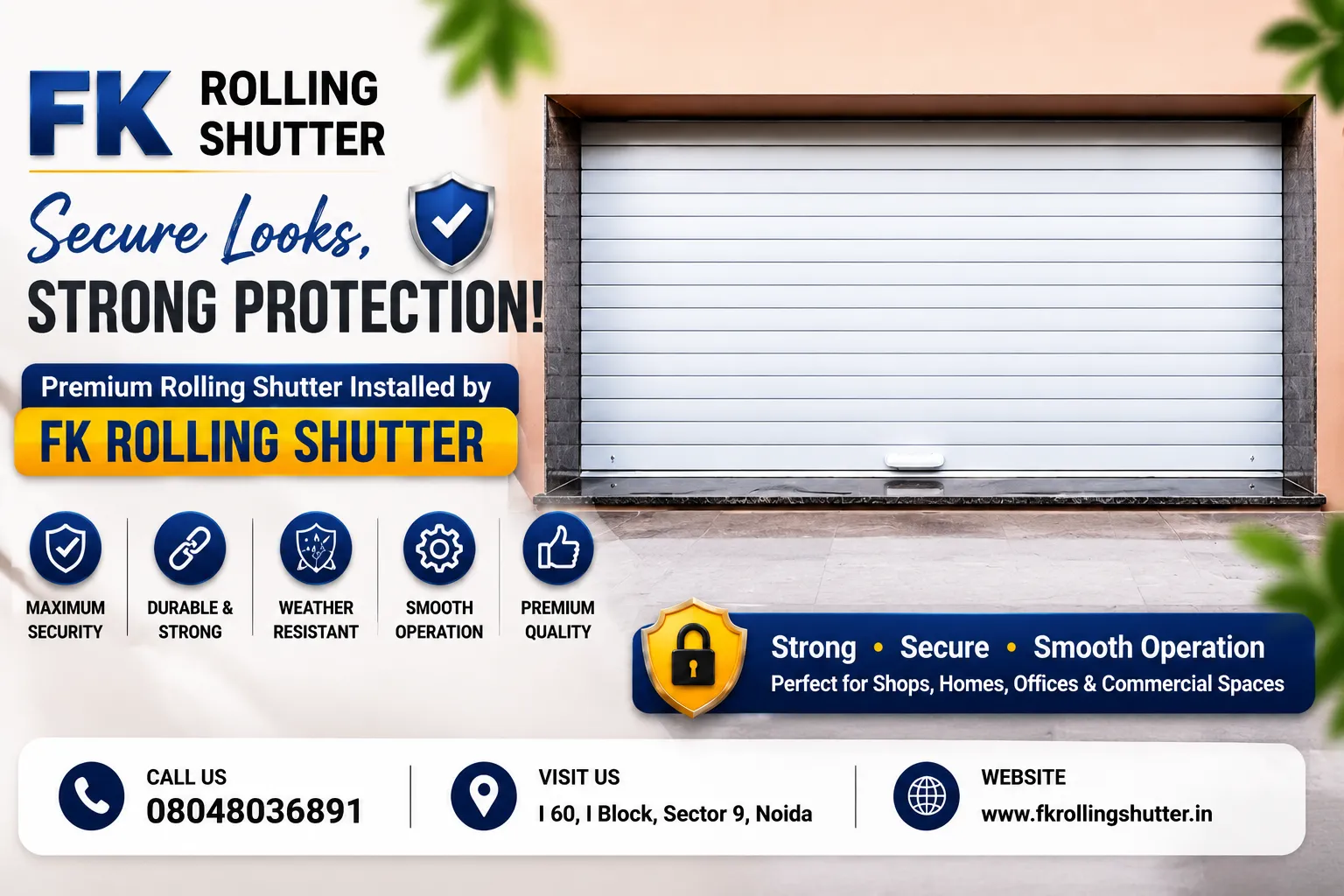 Best Rolling Shutter Manufacturer In Gautambuddh Nagar