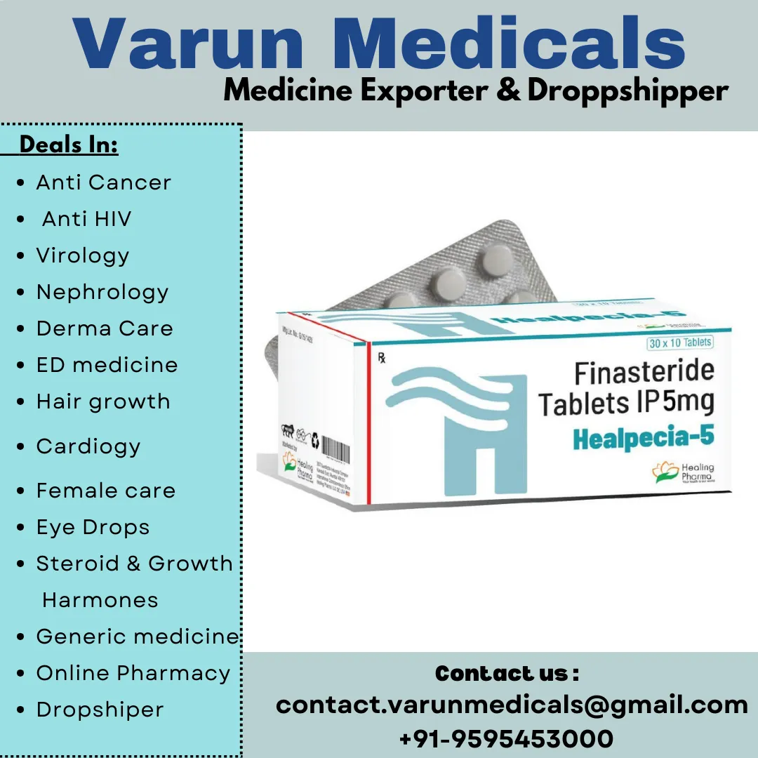 Finasteride Tablets Supplier, Dealer, Exporter