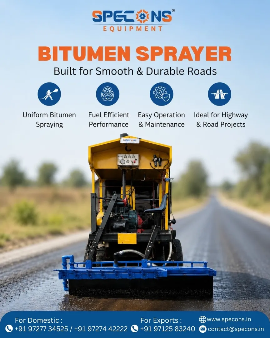 Why Bitumen Sprayers Are Essential for Efficient and Durable Road Construction