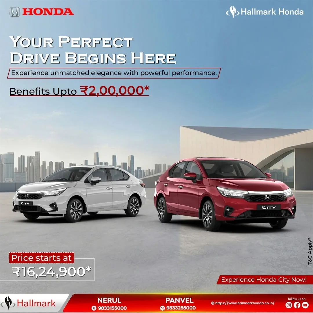 Honda City e:HEV – Hallmark Honda, Shiravane | Navi Mumbai