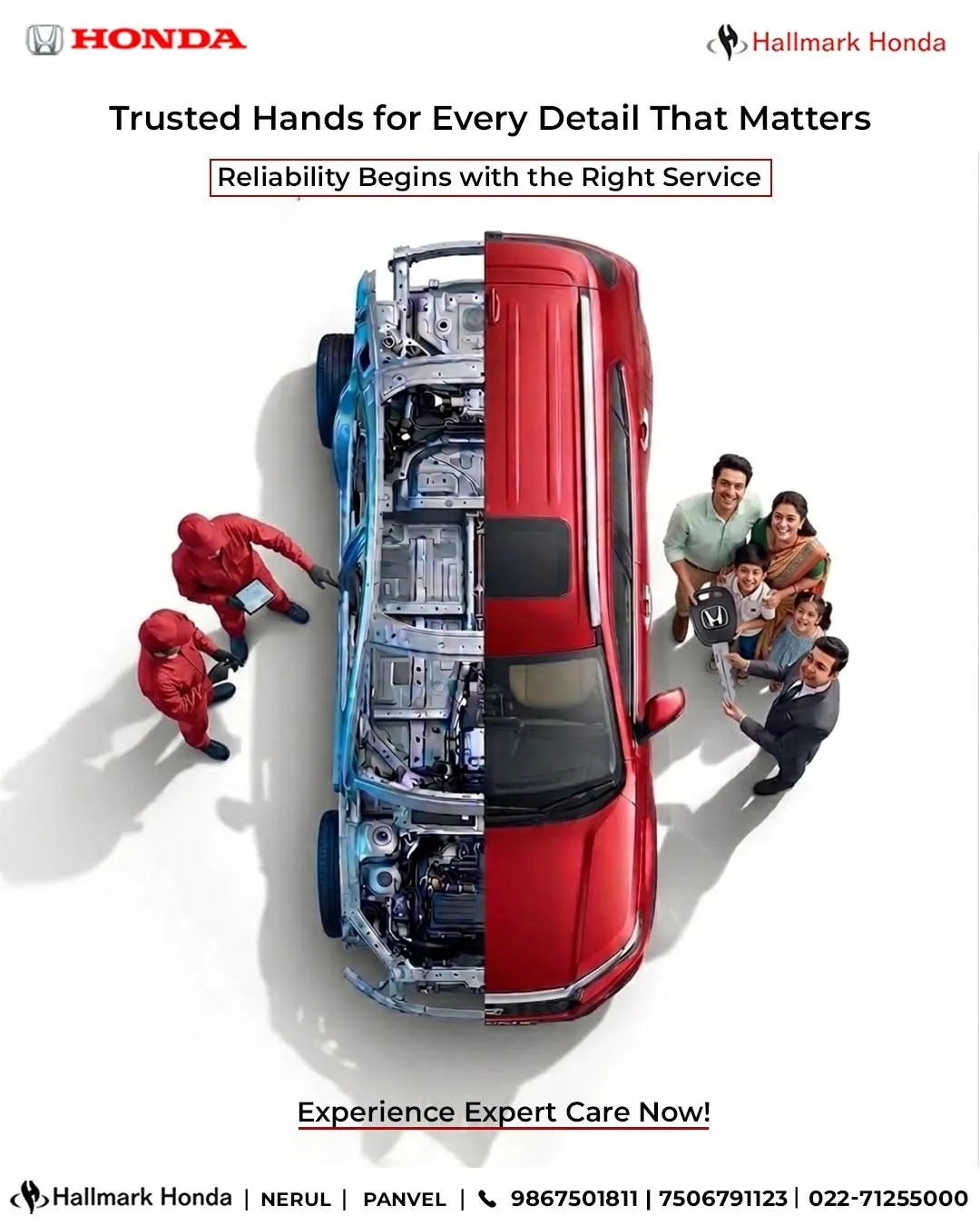 Honda Service – Hallmark Honda, Shiravane | Navi Mumbai