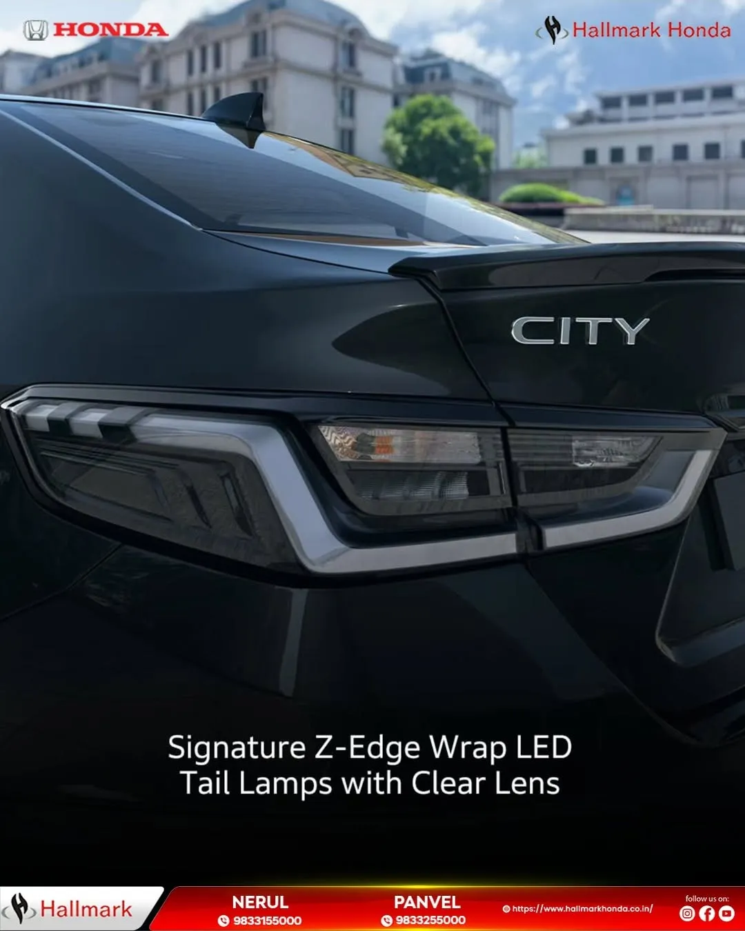 The New Honda City e:HEV – Hallmark Honda, Shiravane | Navi Mumbai
A Signature That Leaves a Lastin...