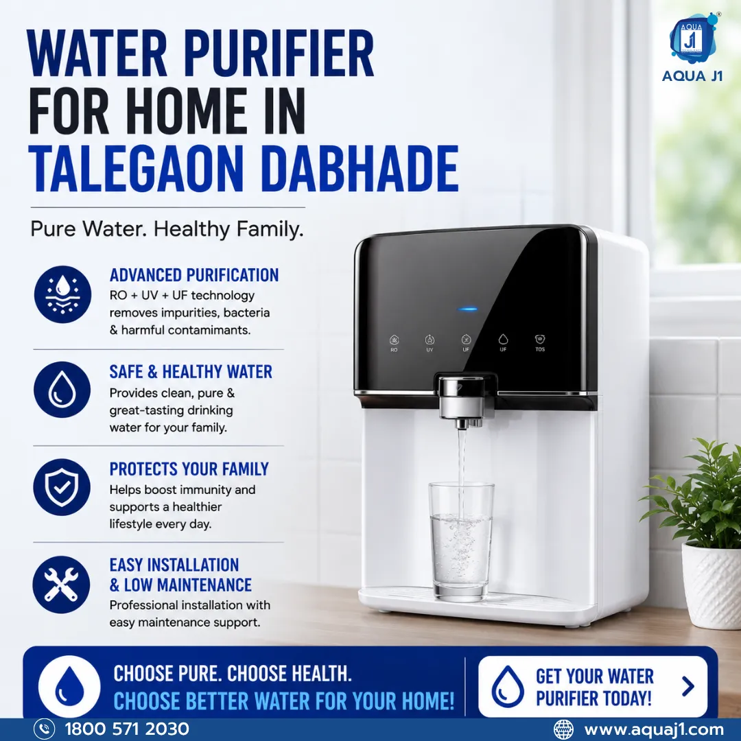 Water Purifier for Home in Talegaon Dabhade | Aqua J1 Technologies