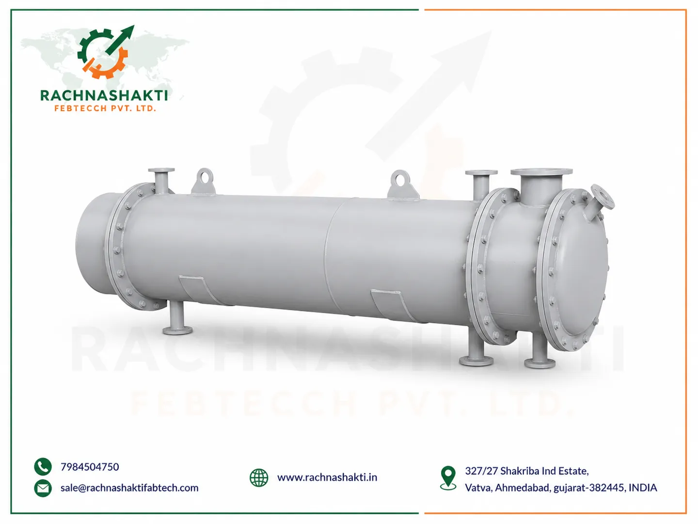 Shell Tube Type Heat Exchanger Manufacturer in Uttar Pradesh