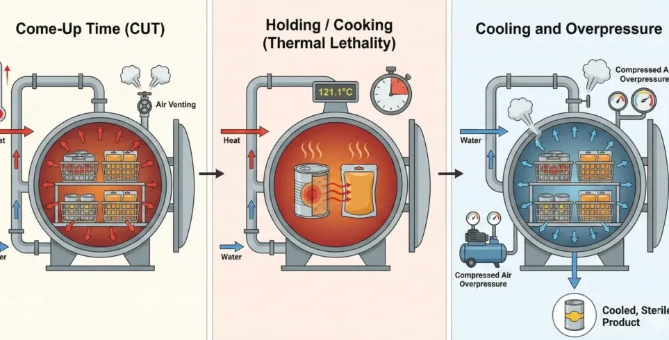 Retort steriliser manufacturer in Tamilnadu