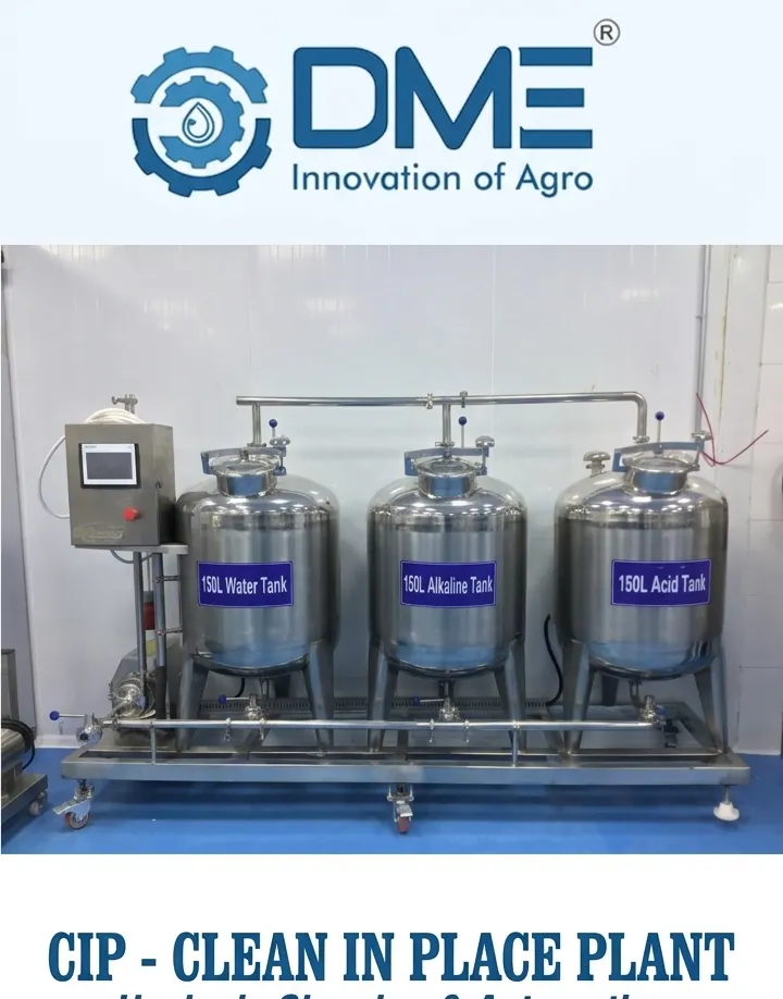 Cip plant manufacturer in china