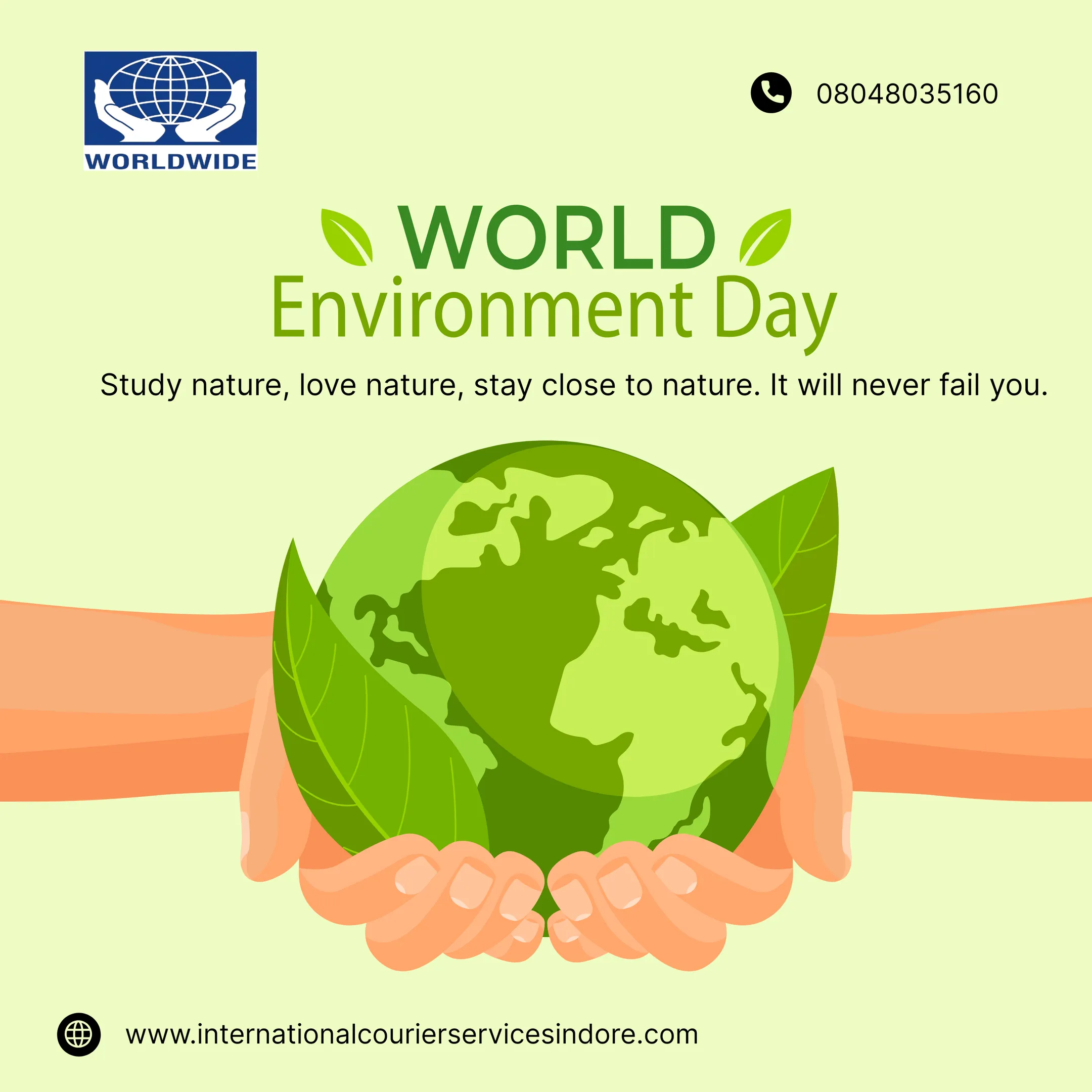 ๐๐ฑ Happy World Environment Day! The Earth is our home. Let's protect it, preserve it, and pass on ...