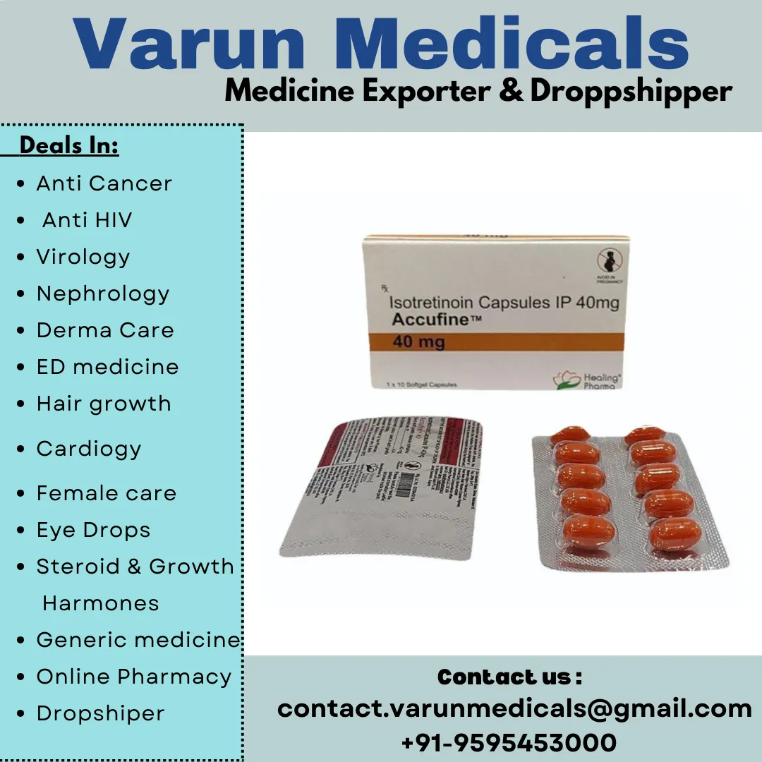 Isotretinoin Capsules Supplier, Dealer, Exporter