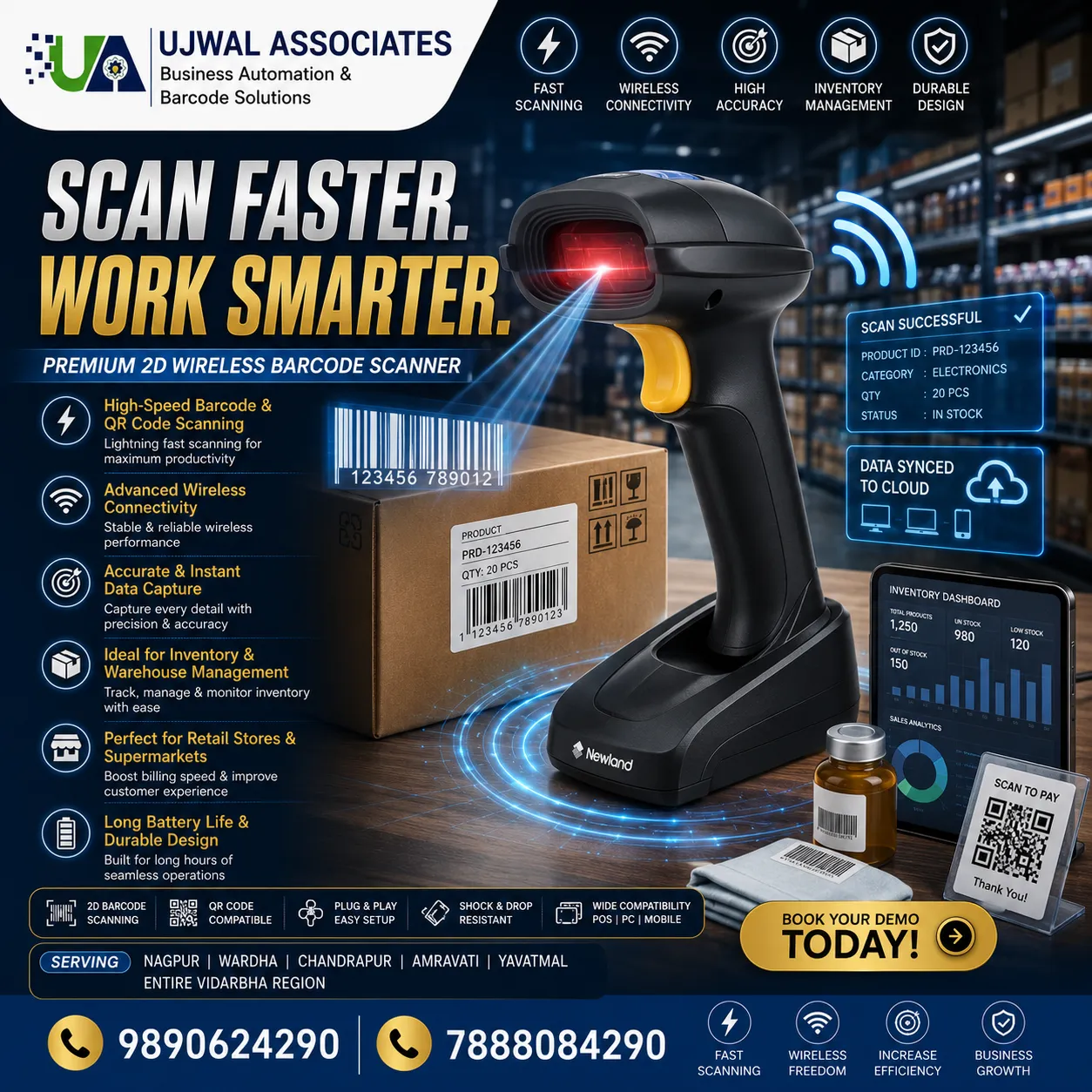 Barcode Scanner Supplier in Nagpur
