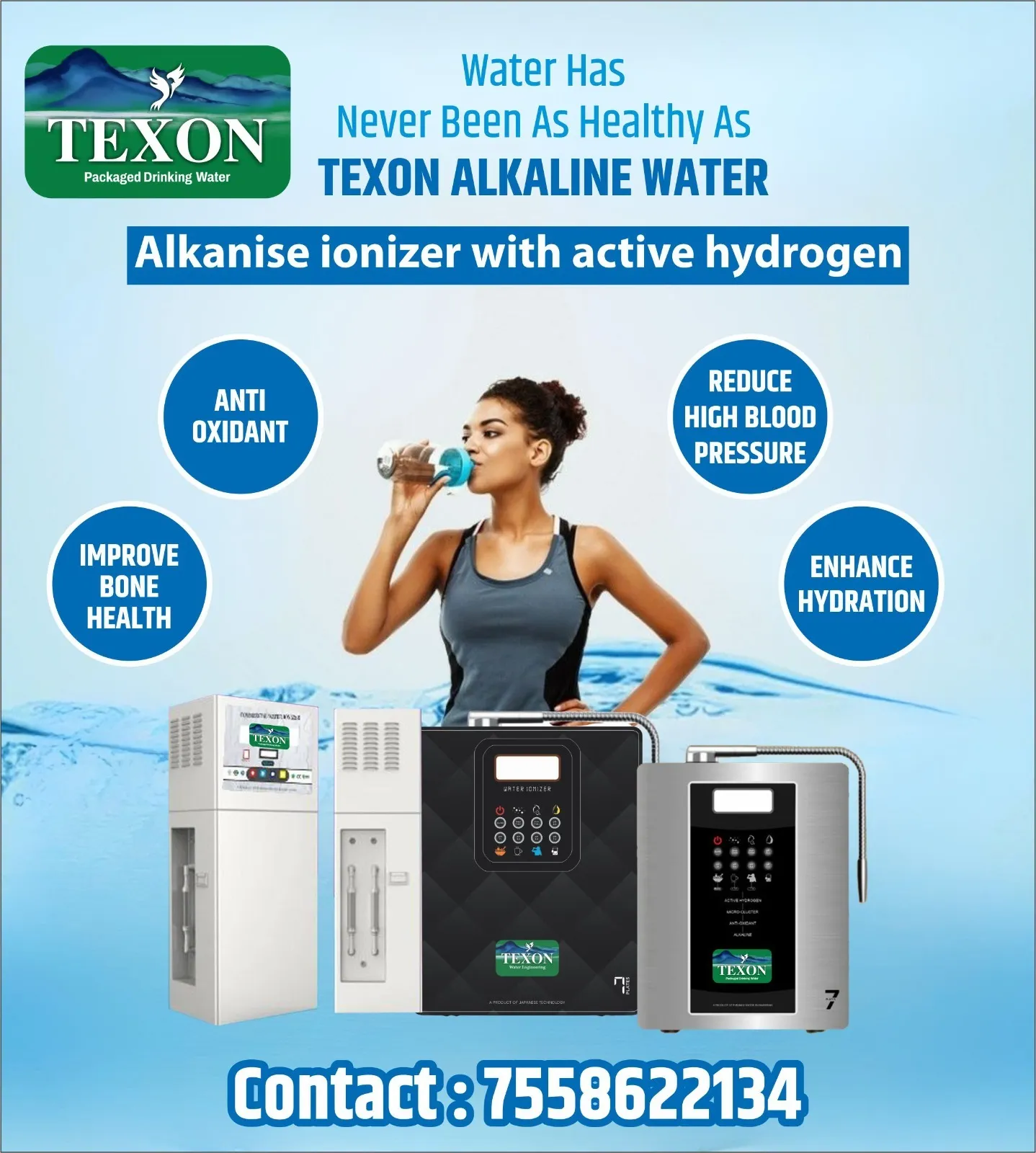 Alkaline Water Ionizer