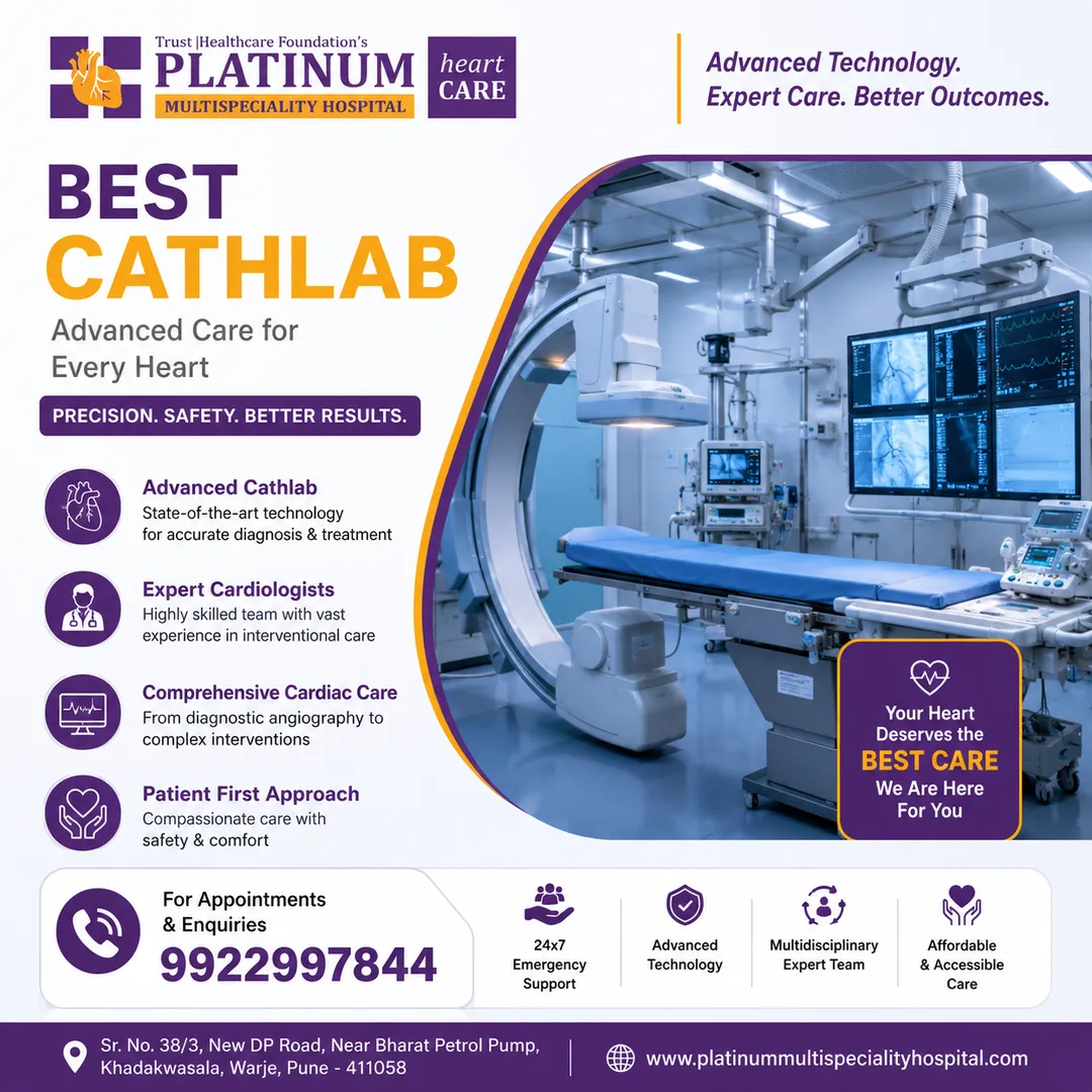 Best Cath Lab Hospital in Dattawadi, Pune