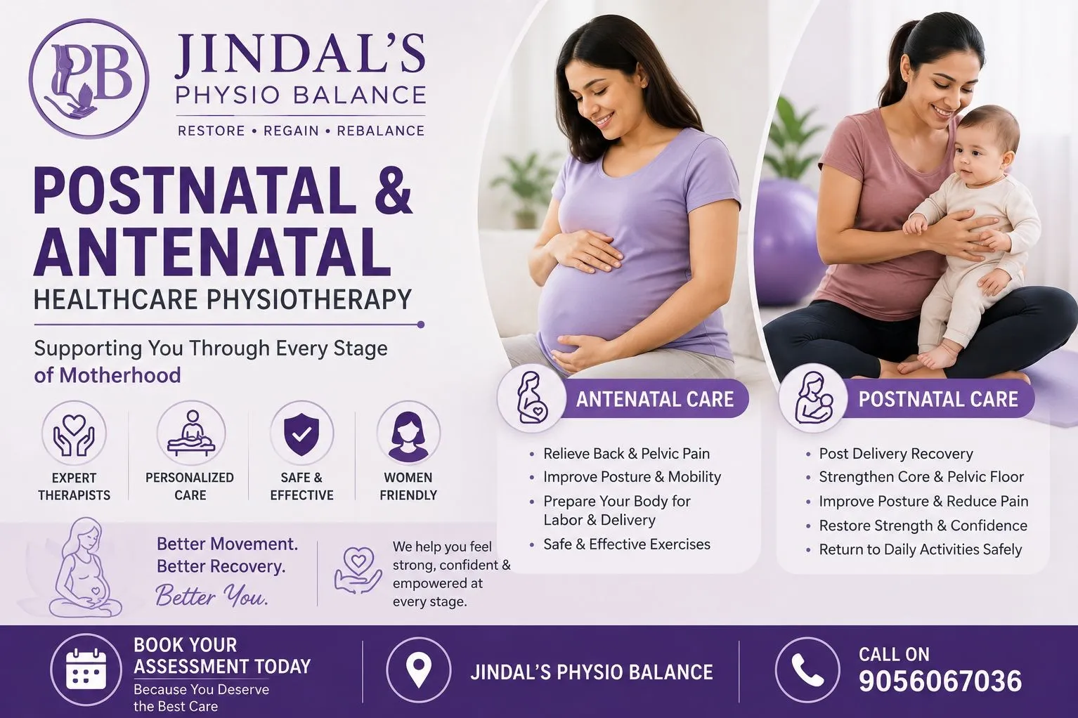 Antenatal and Postnatal Physiotherapy