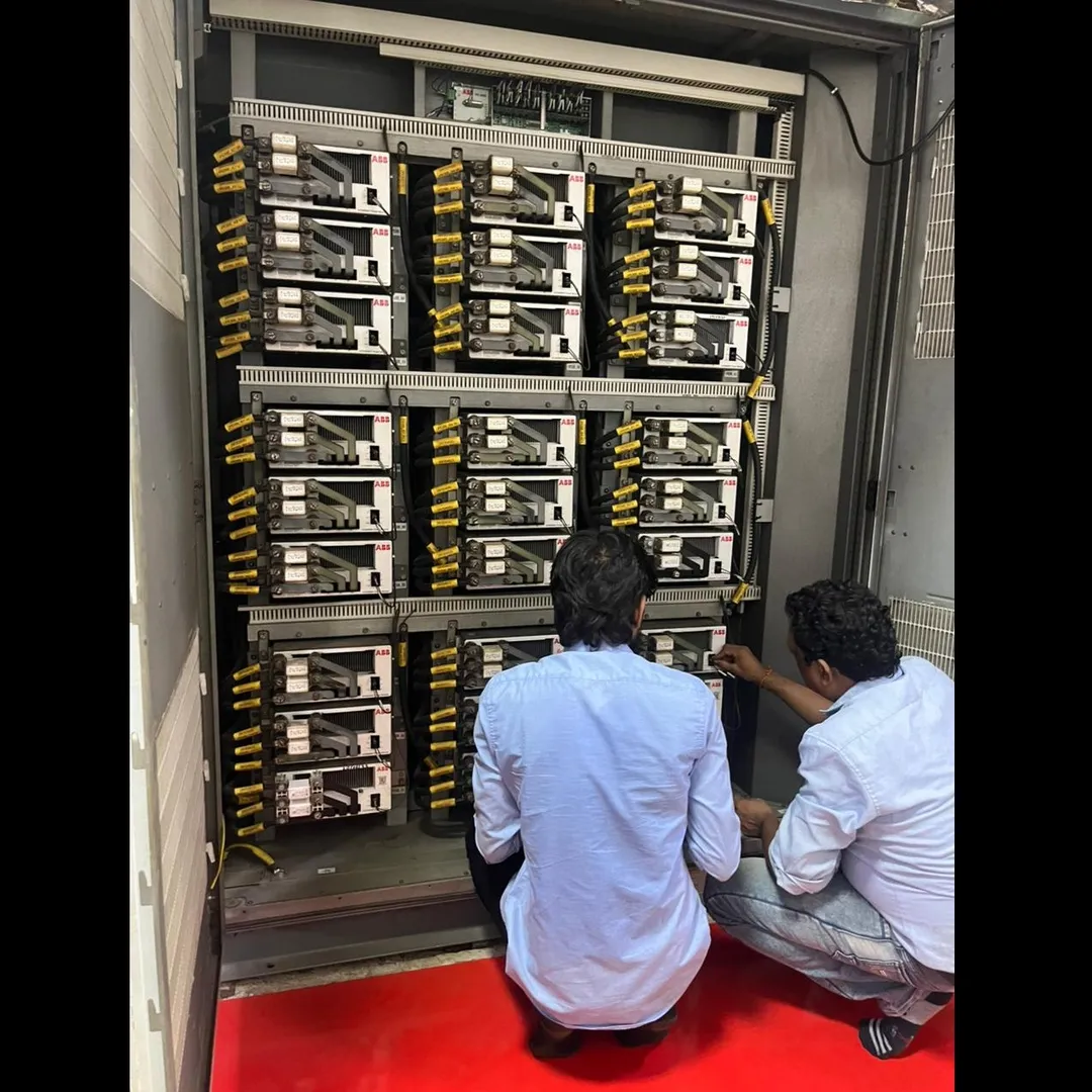 Troubleshooting, Repairing and testing of 11KV, 1400KW, ABB ACS580 MV VFD