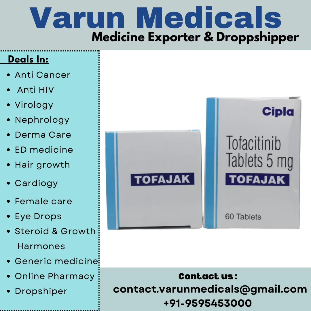 Tofacitinib Tablets Supplier, Dealer, Exporter