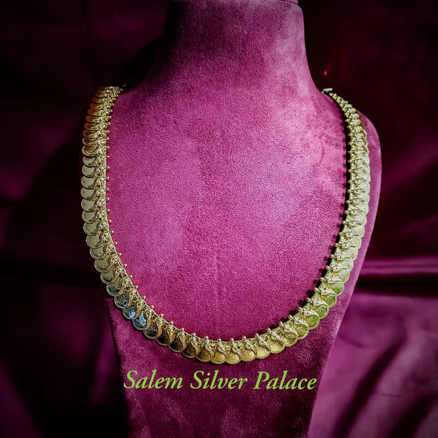 Gold Plated Silver Mango Maalai Haram | SSP 6382456939
https://play.google.com/store/apps/details?i...
