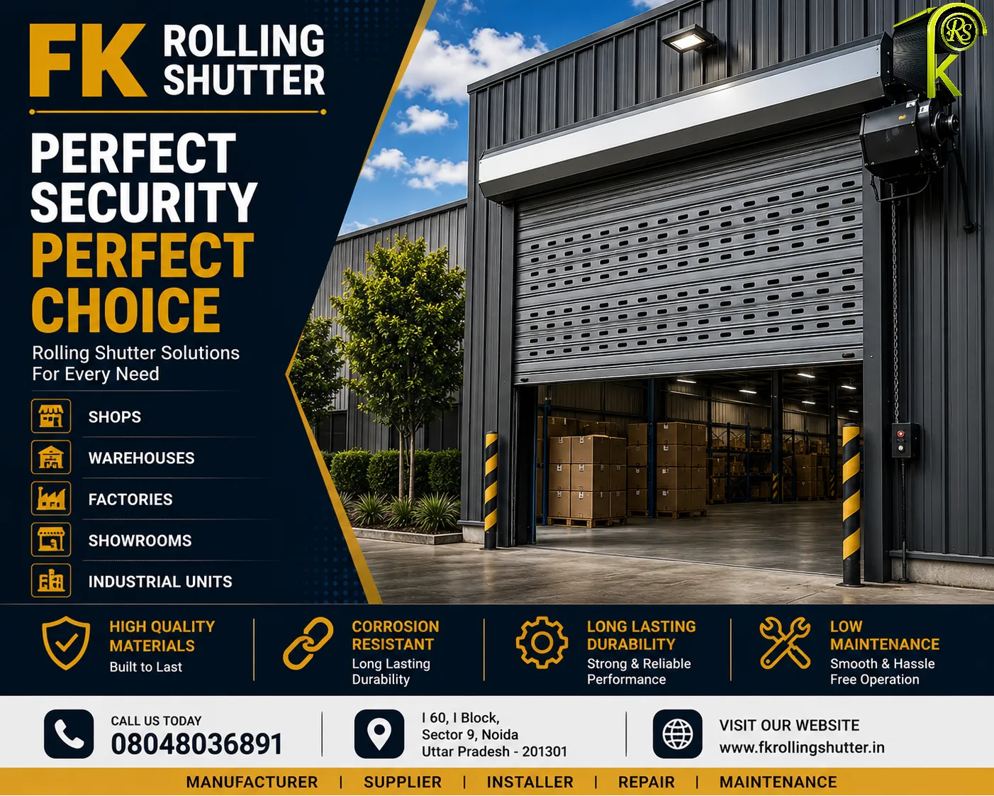 Best Rolling Shutter Manufacturer In Meerut