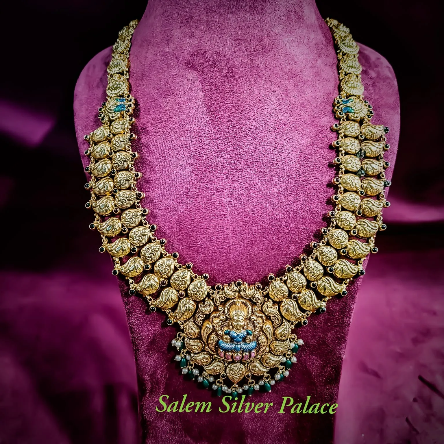 Lakshmi Haram | Gold Plated Silver Jewellery | SSP 6382456939
https://play.google.com/store/apps/de...
