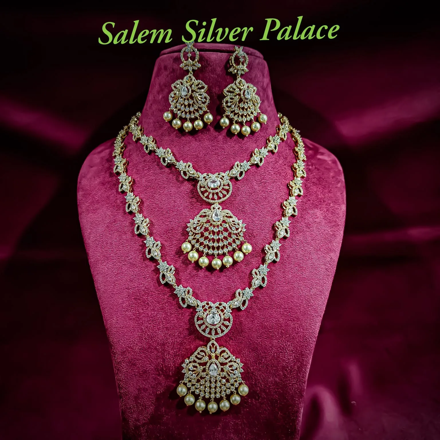 Gold Plated Silver Haram | White Stone Haram | SSP 6382456939
https://play.google.com/store/apps/de...