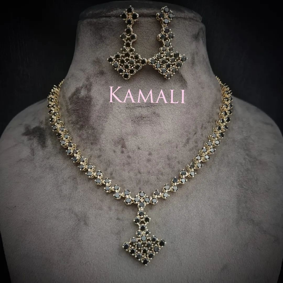 Lazuli Collections
Necklace Collections with Stud and drops with South Screw Back.
Ruby red, white...