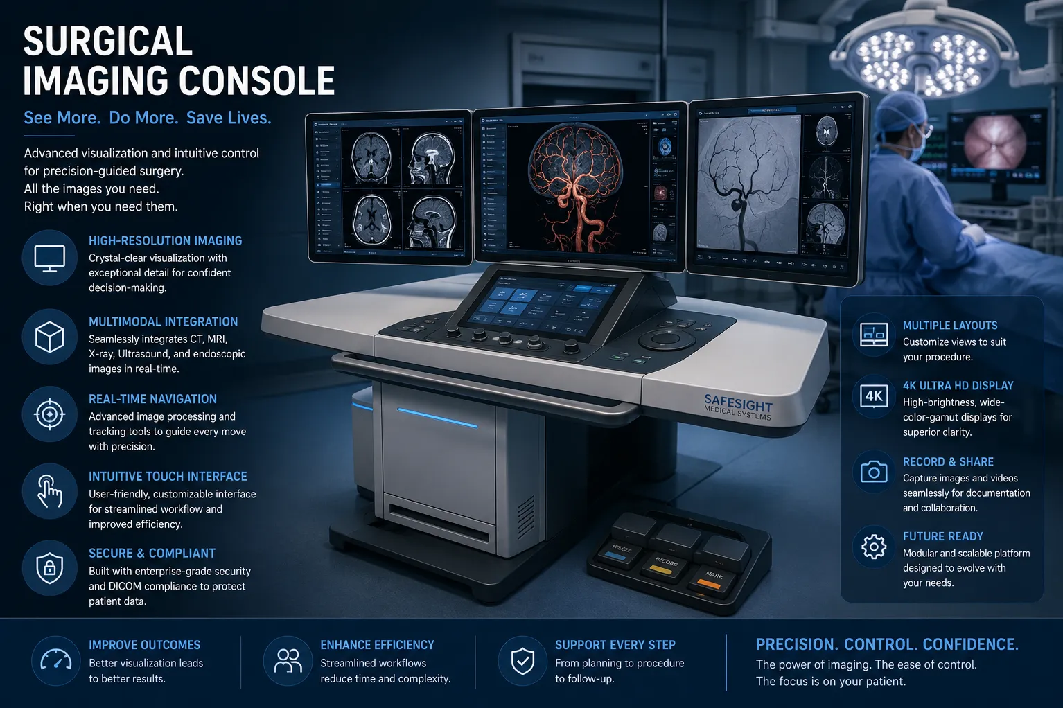 Surgical Imaging Console in Solapur for Better Operation Theatre Imaging Support