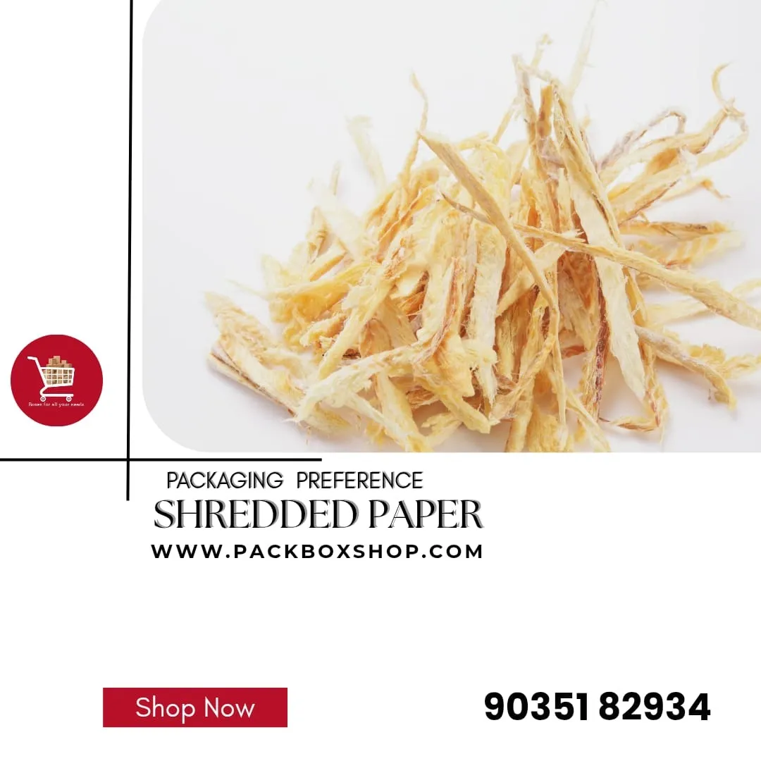 Shredded Paper
Premium quality shredded paper designed for safe packing and protective cushioning. ...