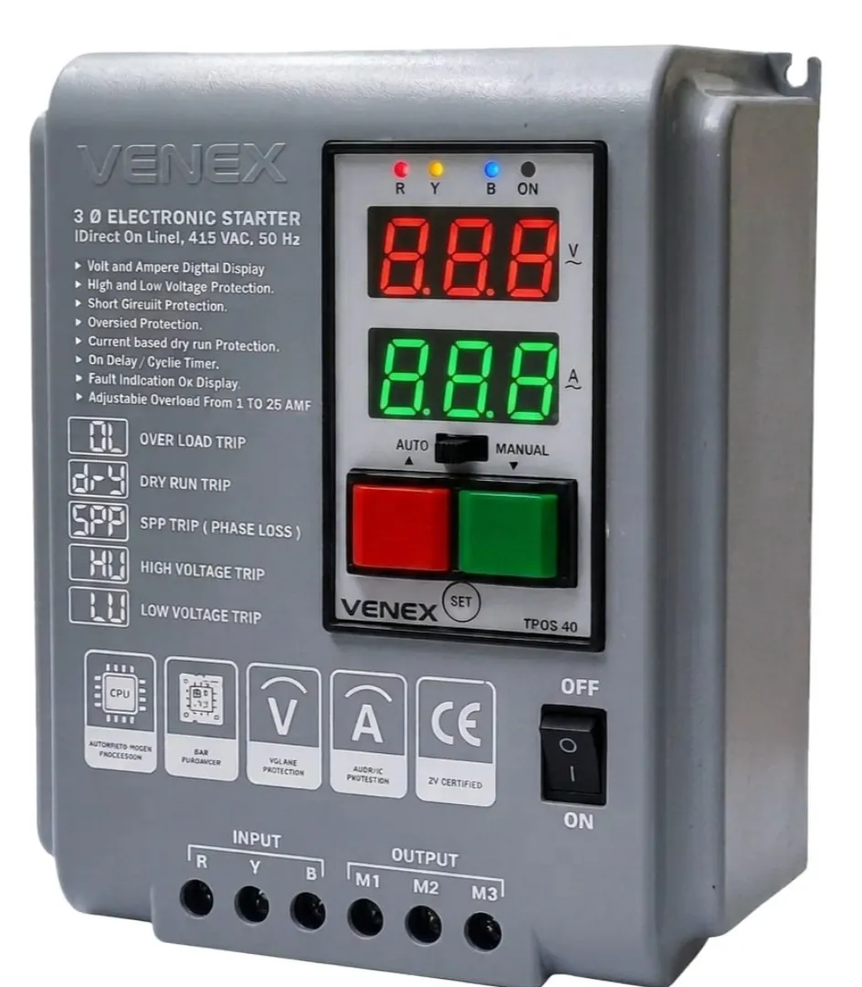 VENEX ELECTRICALS has earned a reputation as a reliable {COOLING FAN STARTER} Manufacturer deliverin...