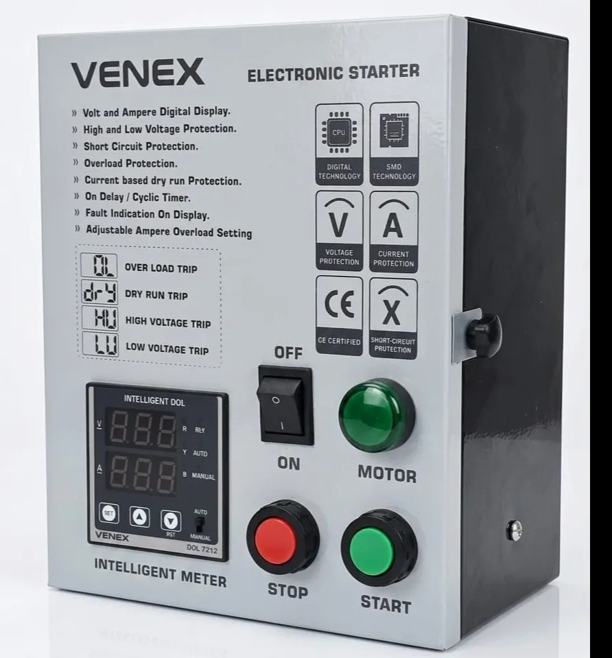 Industrial operations demand efficient motor management, and VENEX ELECTRICALS fulfills this need wi...
