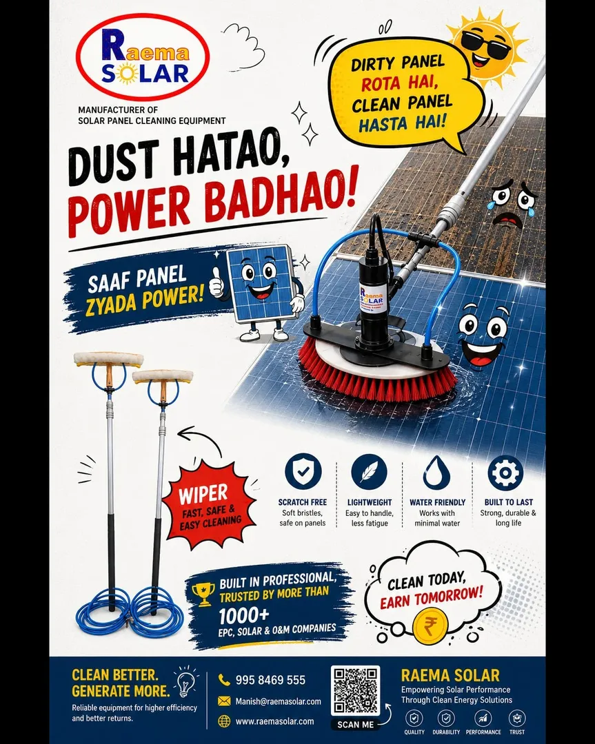 Best Solar Cleaning Brushes in Bikaner