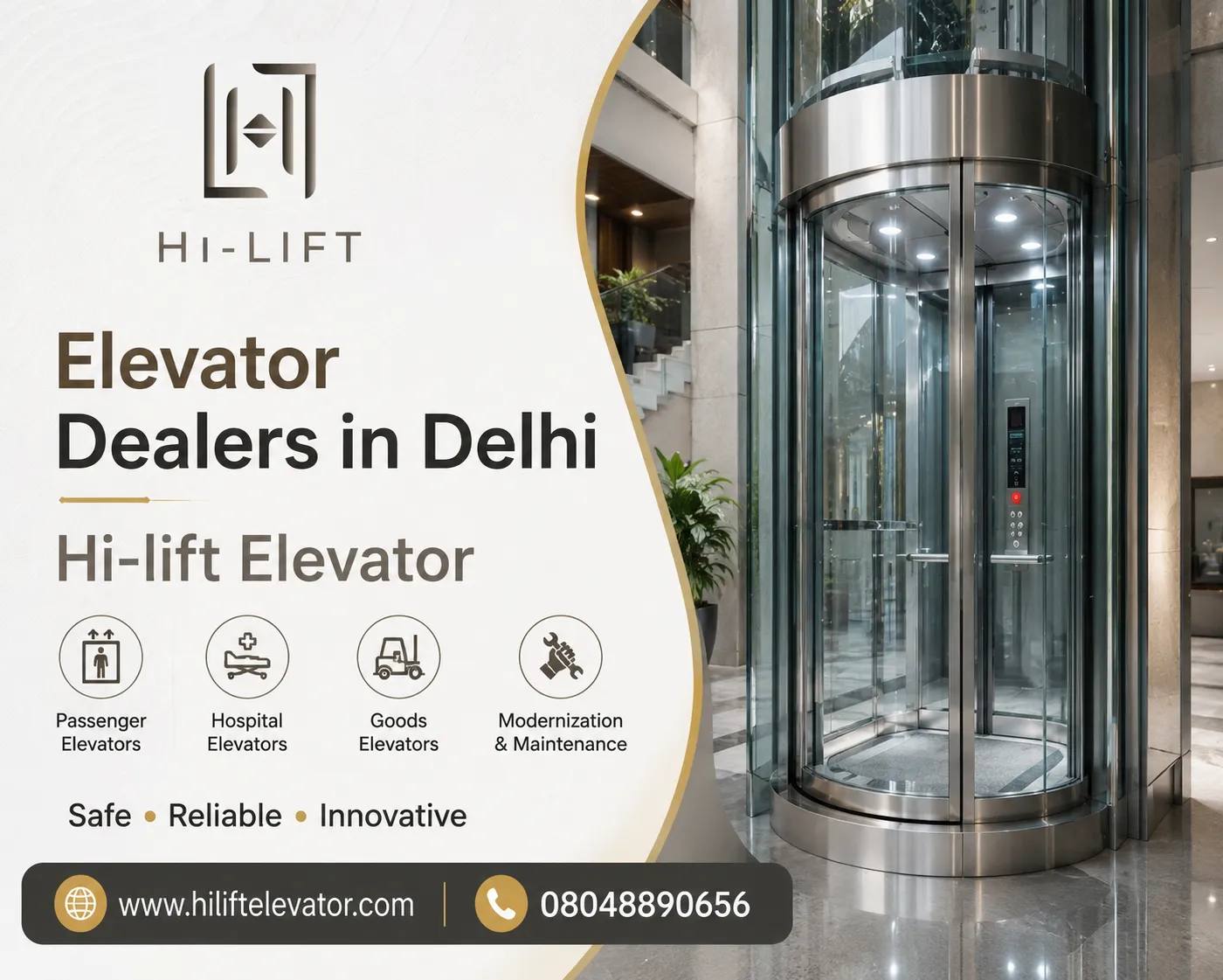 Elevator Dealers in Delhi – Helping Property Owners Make Informed Choices | Hi-Lift Elevator