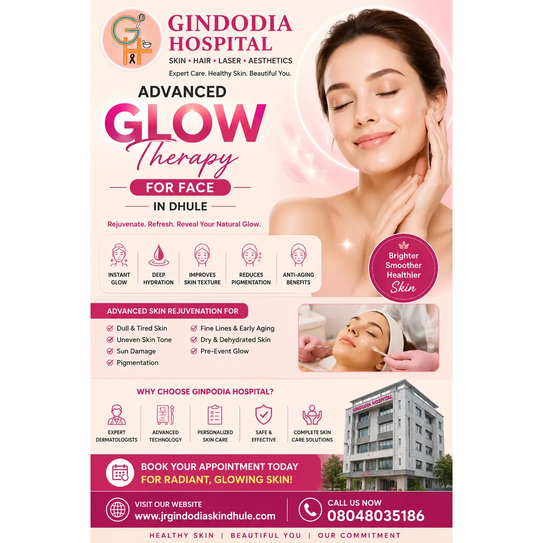 Advanced Glow Therapy for Face in Dhule | Skin Rejuvenation |