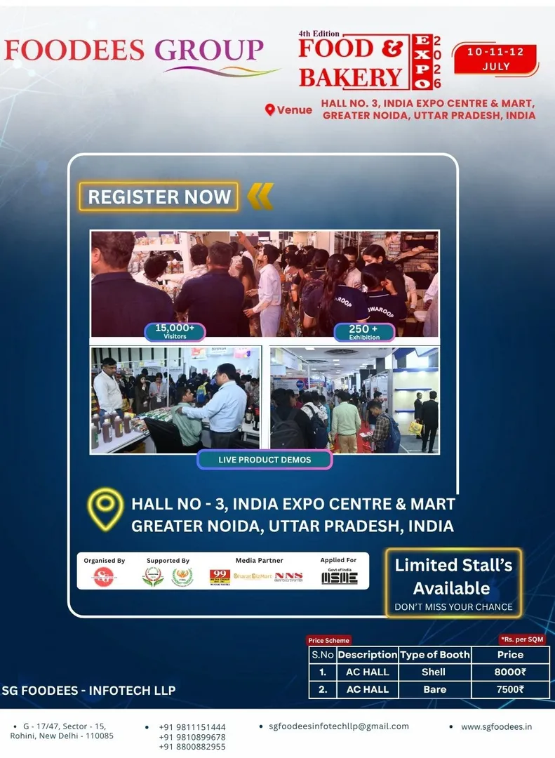๐ Experience the Future of the Food & Bakery Industry at Food & Bakery Expo 2026