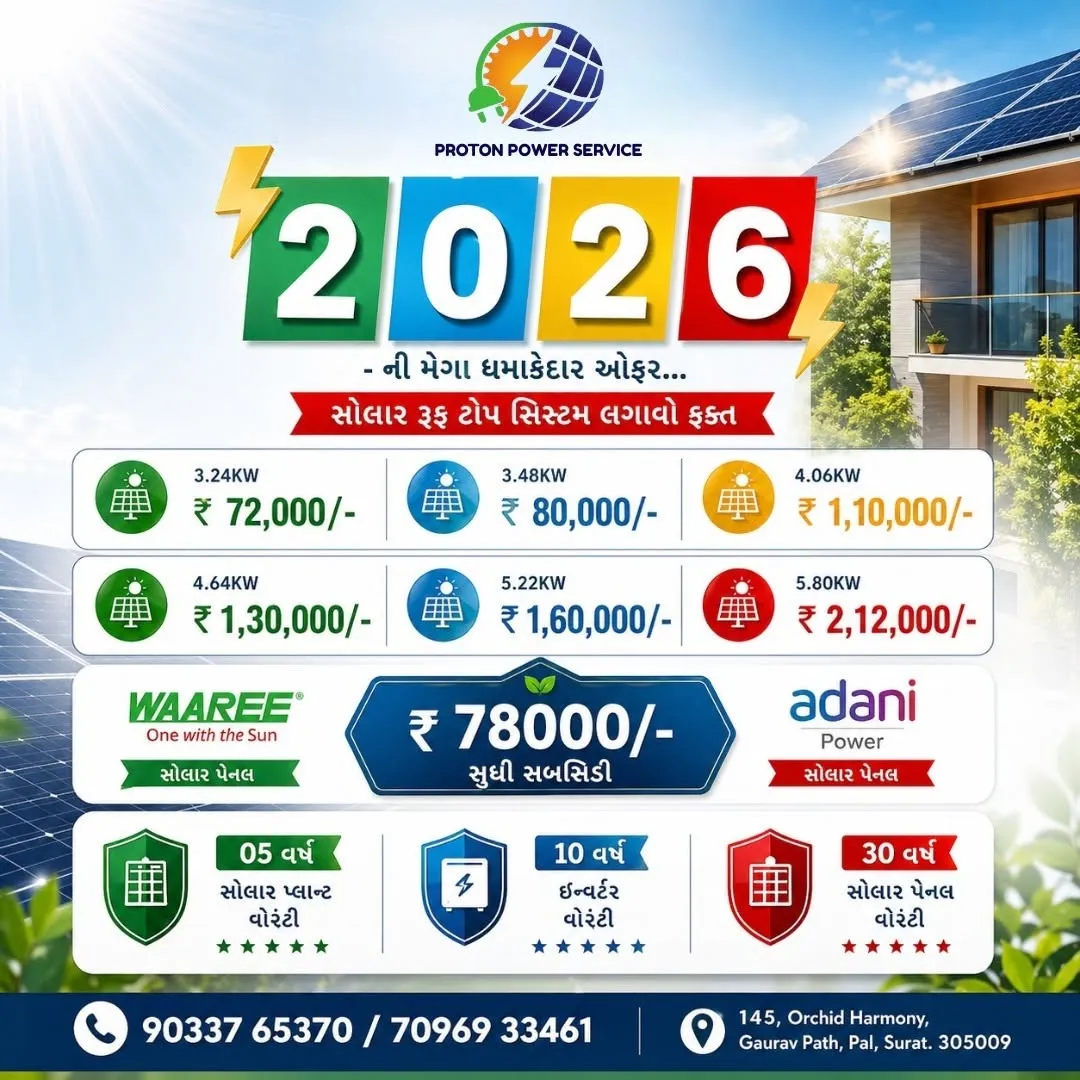 Why pay massive electricity bills when the sun is giving you free energy? Proton Power Service