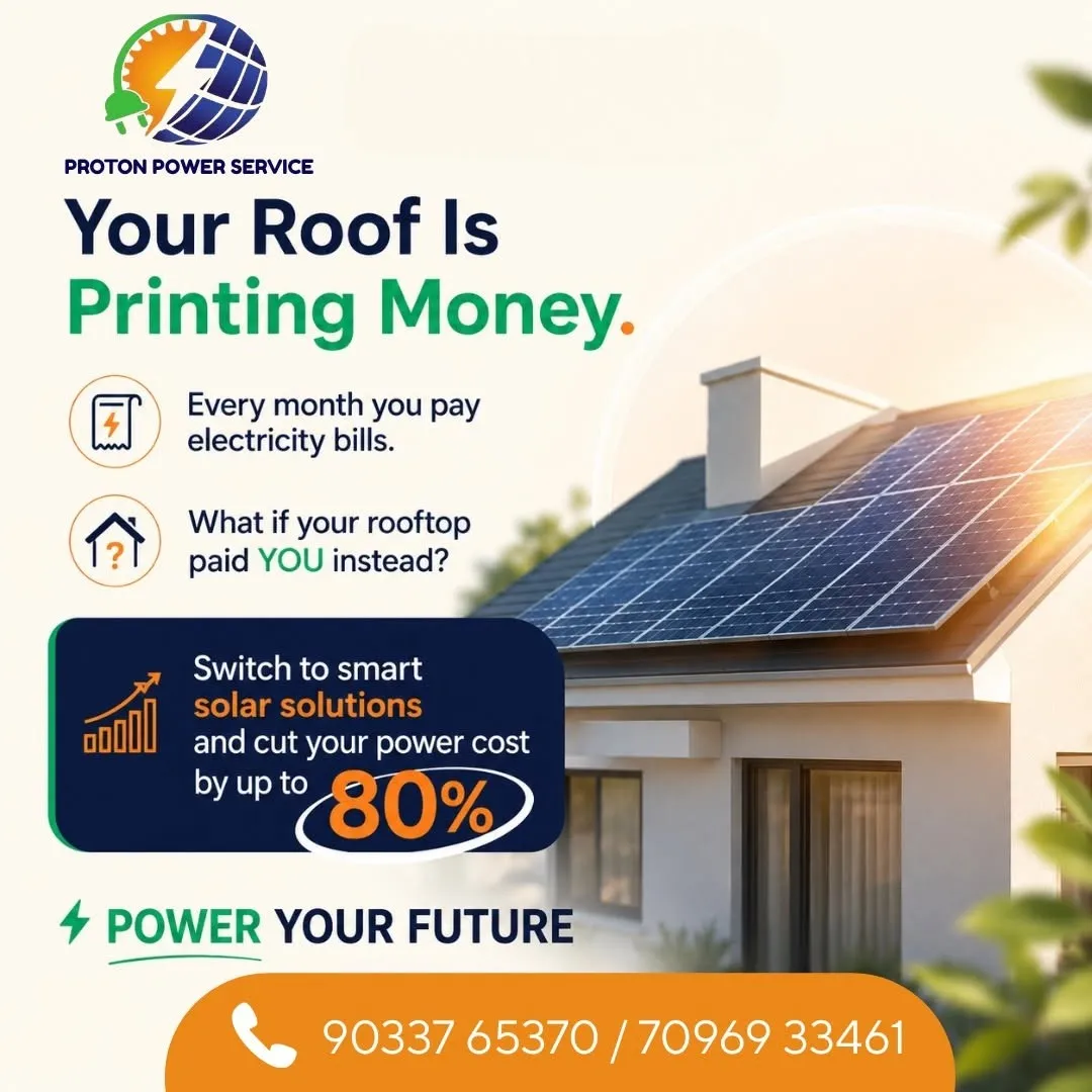 Turn unused roof space into a smart investment with Proton Power Service ⚡