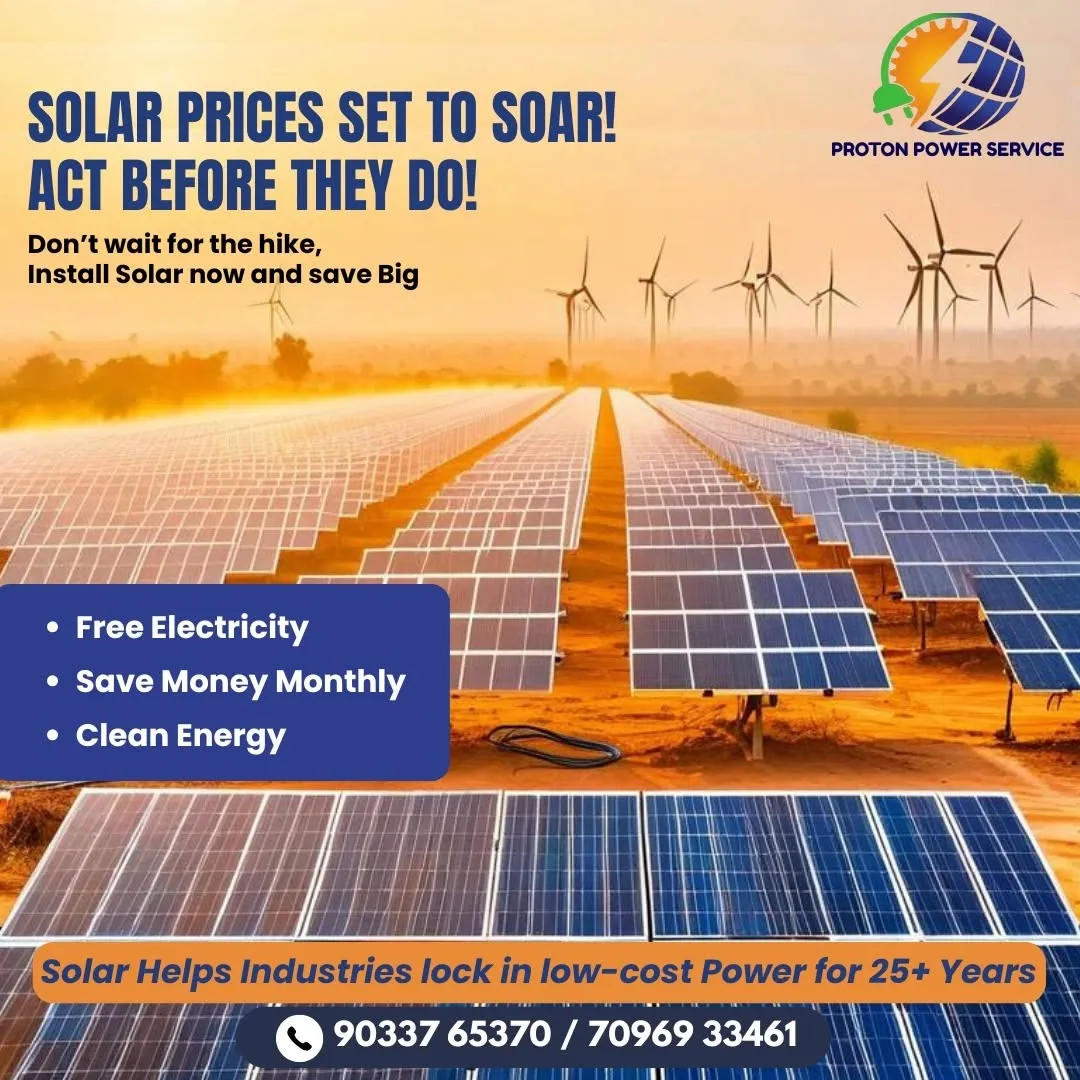 Switch to Solar & generate your own power ✅