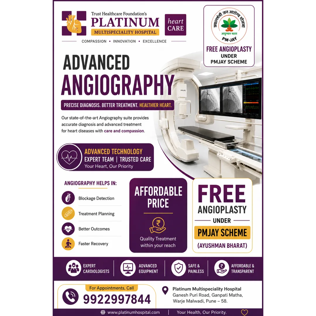 Best Hospital for Affordable & Government Scheme-Supported Angioplasty in Pashan Sus Road, Pune