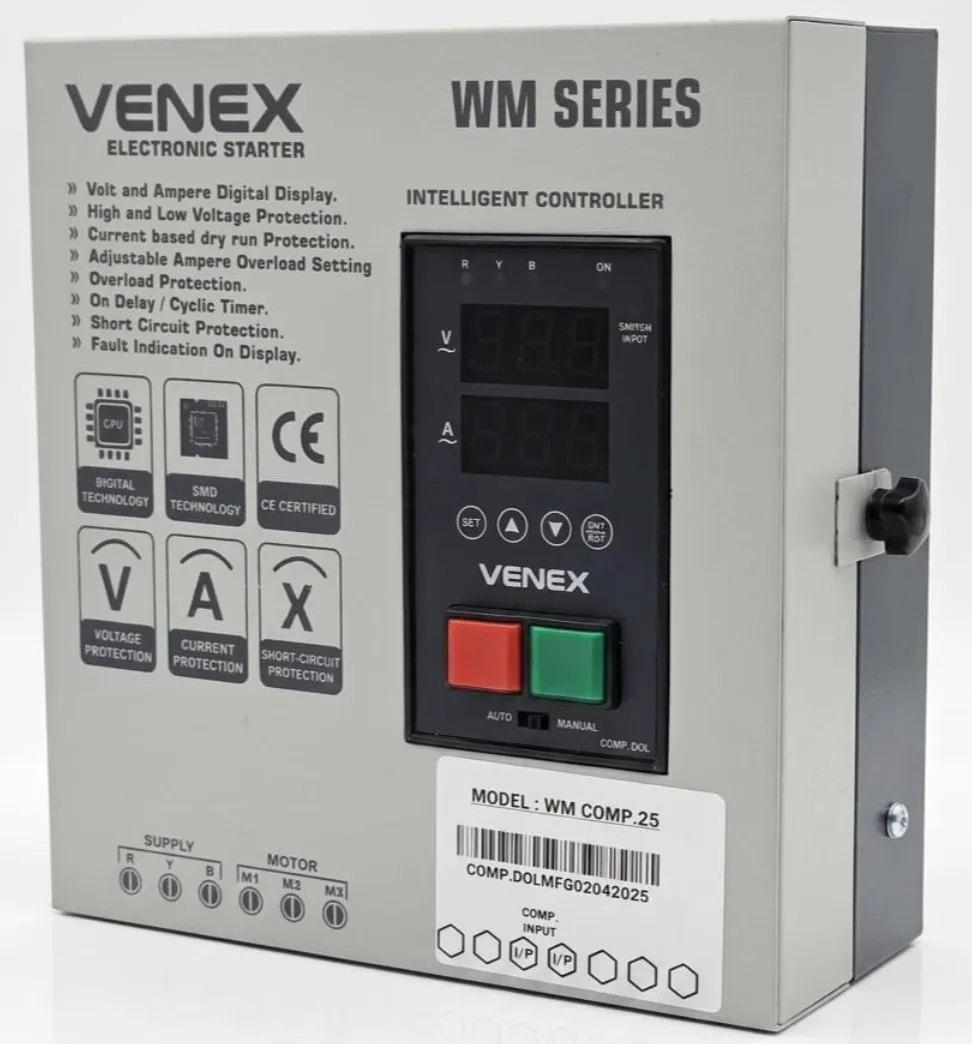 HEAVY DUTY COMPRESSOR CONTROL PANEL