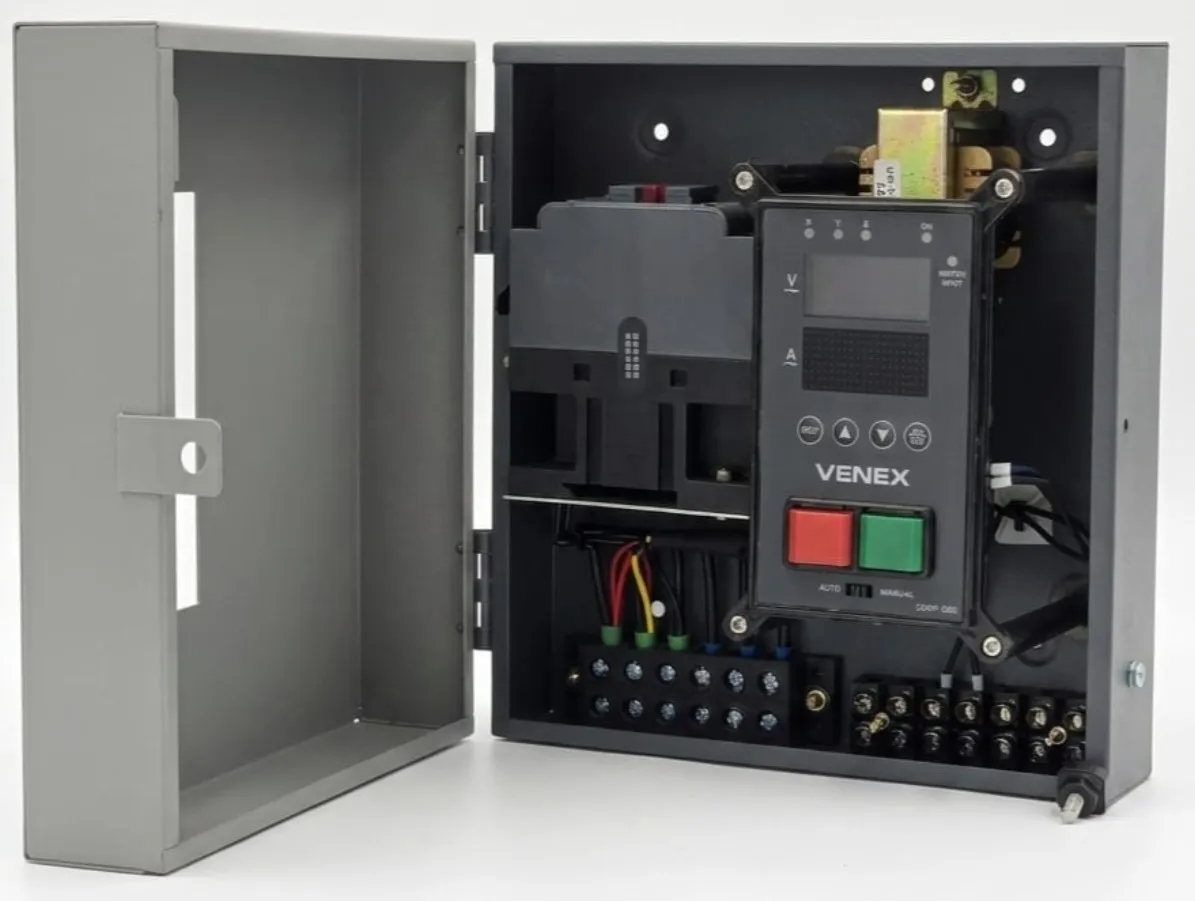 HEAVY DUTY FULLY AUTOMATIC COMPRESSOR STARTER CONTROL PANEL