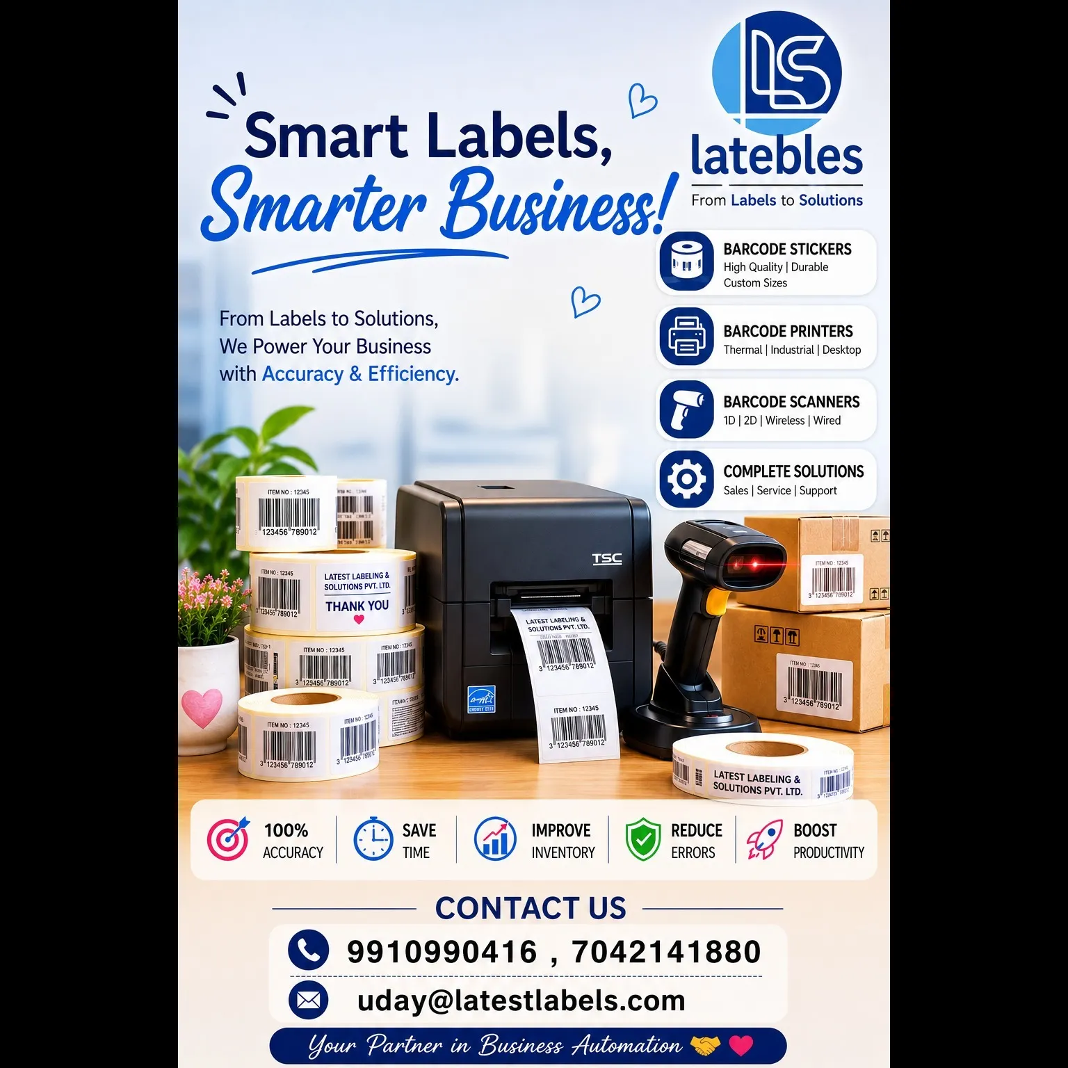 We are deal in "Barcodes, Labels, Stickers & Tags" in Hapur.... We are deal in "Barcodes, Labels, St...