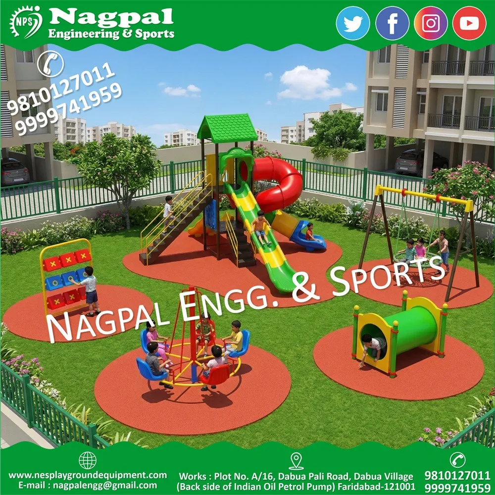 Playground Equipment: Multiplay System, Swing n Slide Manufacturer in Agra, Rajasthan