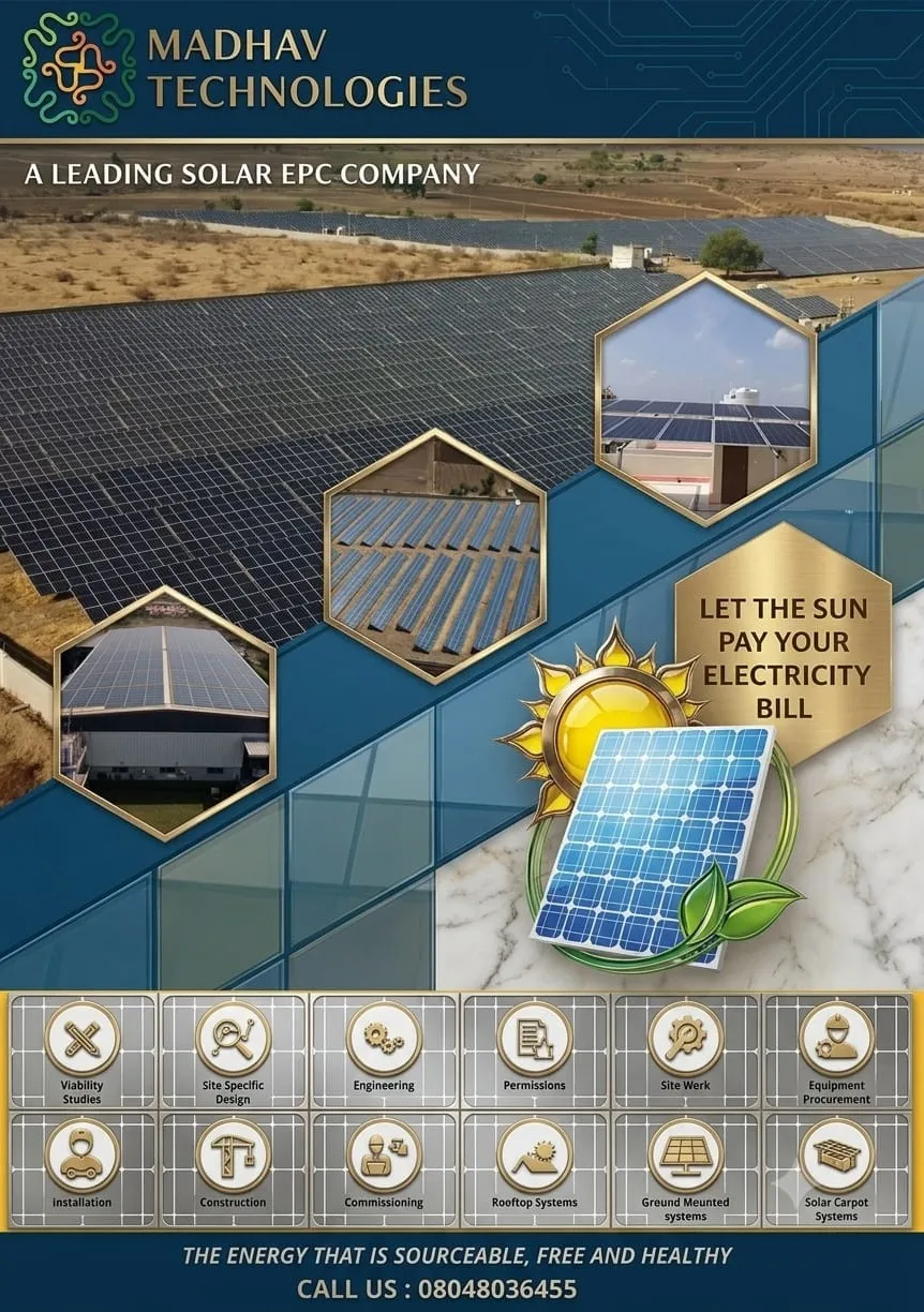Go Solar Seamlessly with "Madhav Technologies"