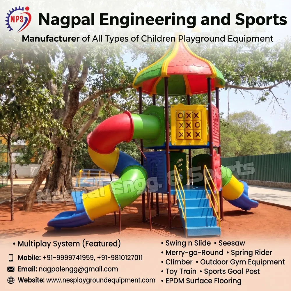 Children Park Equipment, Outdoor Gym, Sports Court and Surface Flooring in Noida