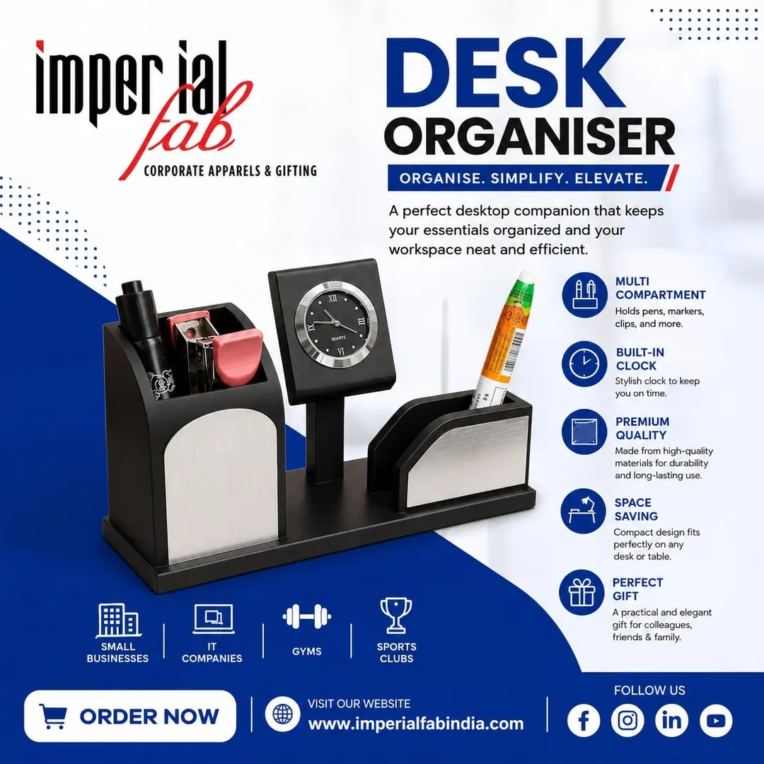 Transform Every Work Desk Into An Organized Workspace.