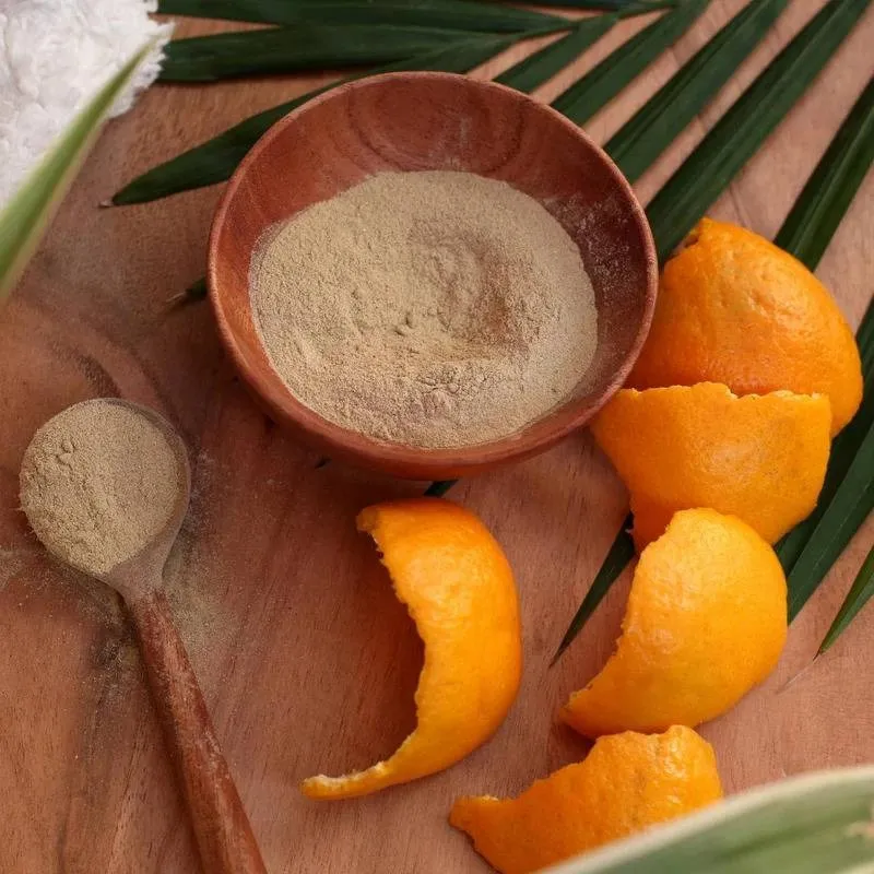 Purchase Natural Dried Orange Peel Powder from Trusted Global Supplier SS Overseas India