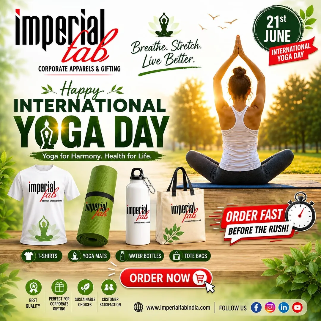 Make Yoga Day Memorable with Custom Gifts.