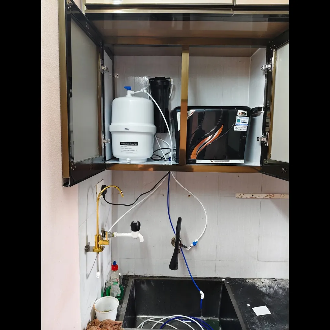 SNEW RO Water Purifier with Pressure Tank Installation CompletedAnother successful SNEW RO Water Pur...