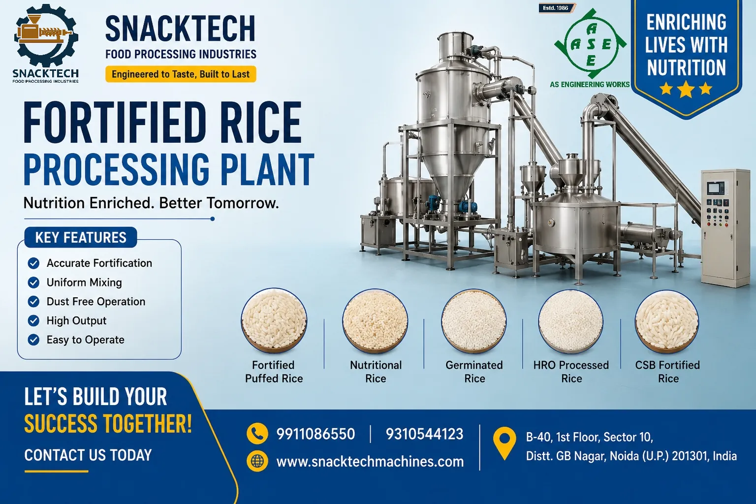 Best Food Processing Machine Manufacturer In Banglore