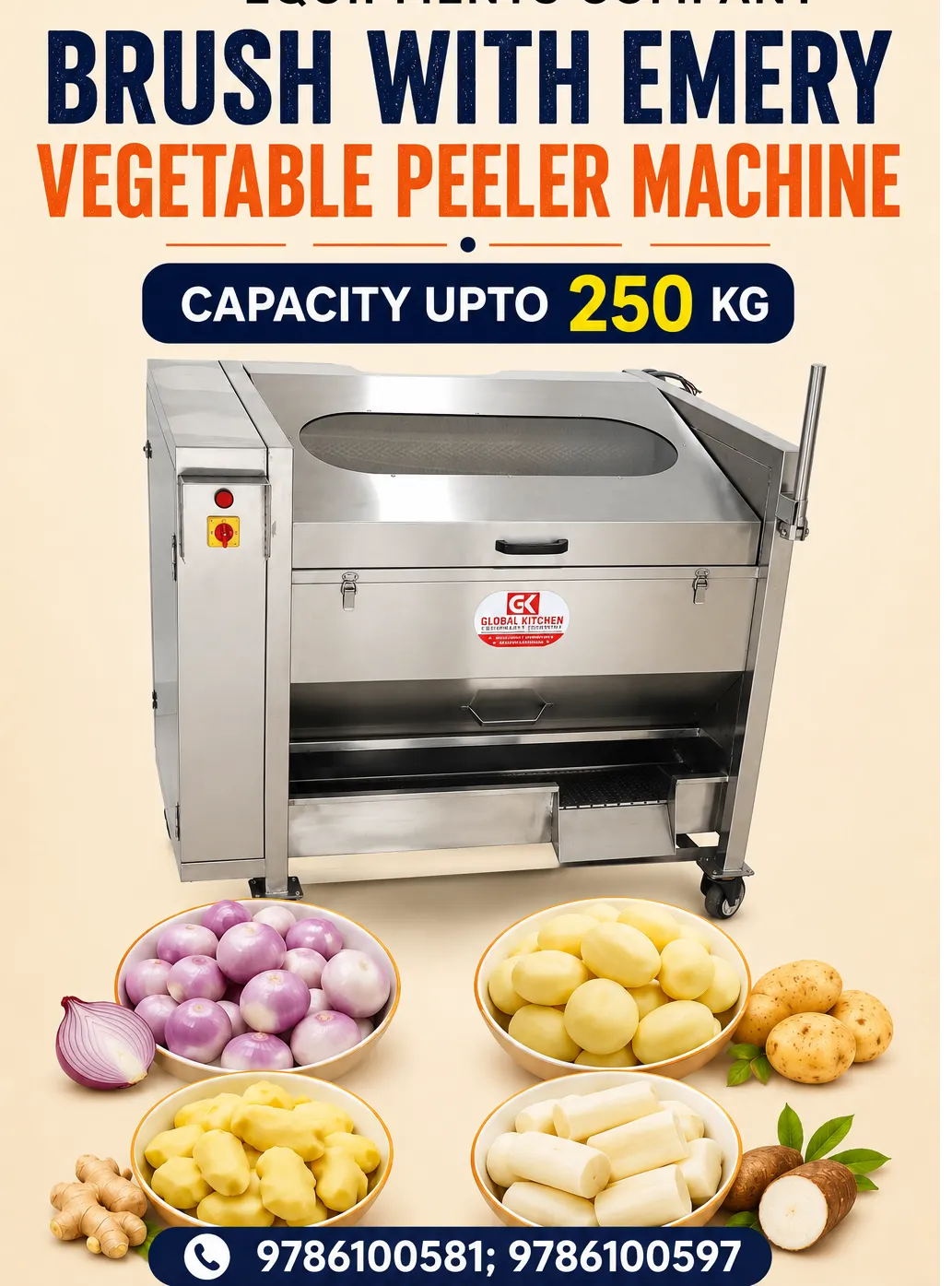 Brush with emery peeler in Coimbatore