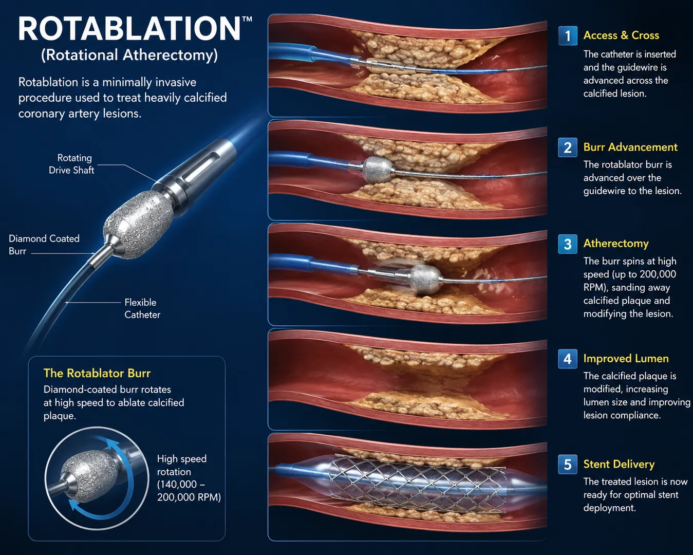 Rotablation in Navi Mumbai – Advanced Treatment for Heavily Calcified Coronary Arteries